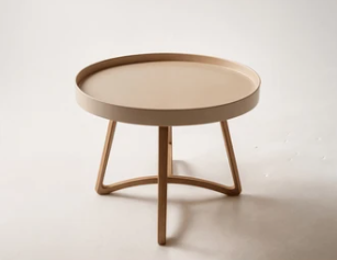 Grey Round Coffee Table